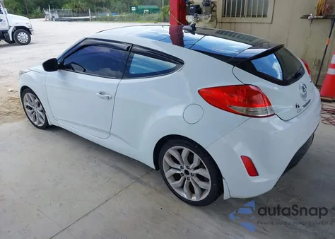 2013 Hyundai Veloster Base W/Gray из США, поврежденный, VIN KMHTC6AD4DU099795